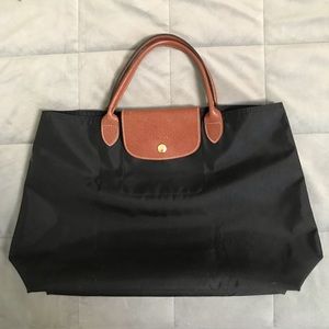 Medium Longchamp Le Pilage Top Handle Tote Bag